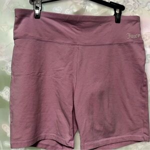 Juicy Couture Sport Pink Biker Shorts | Size XXL